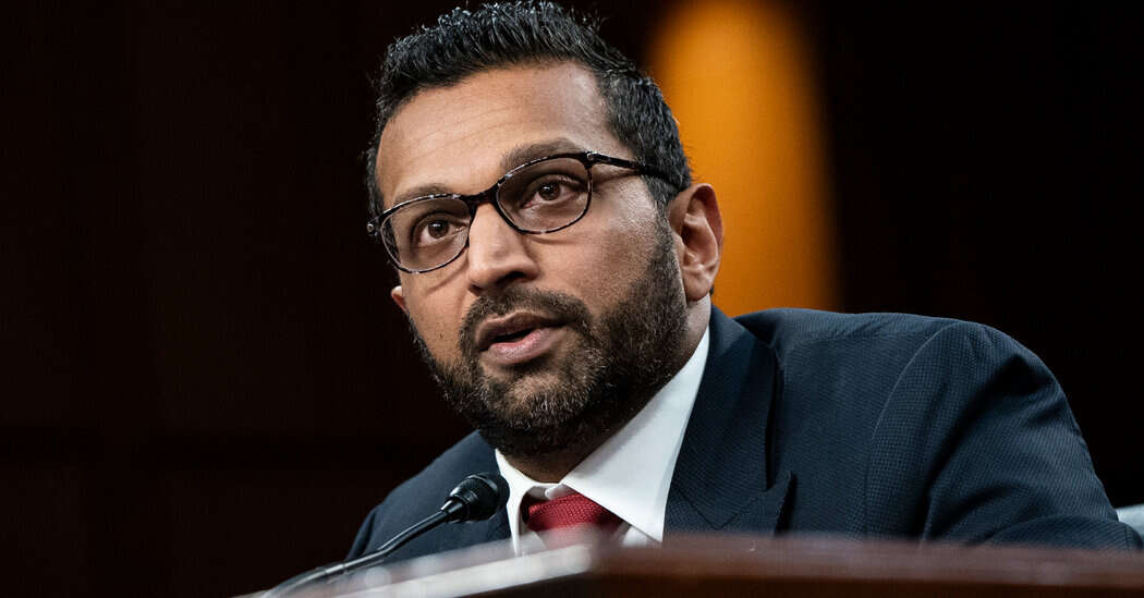 Senator Accuses Kash Patel of Covertly Directing F.B.I. Dismissals