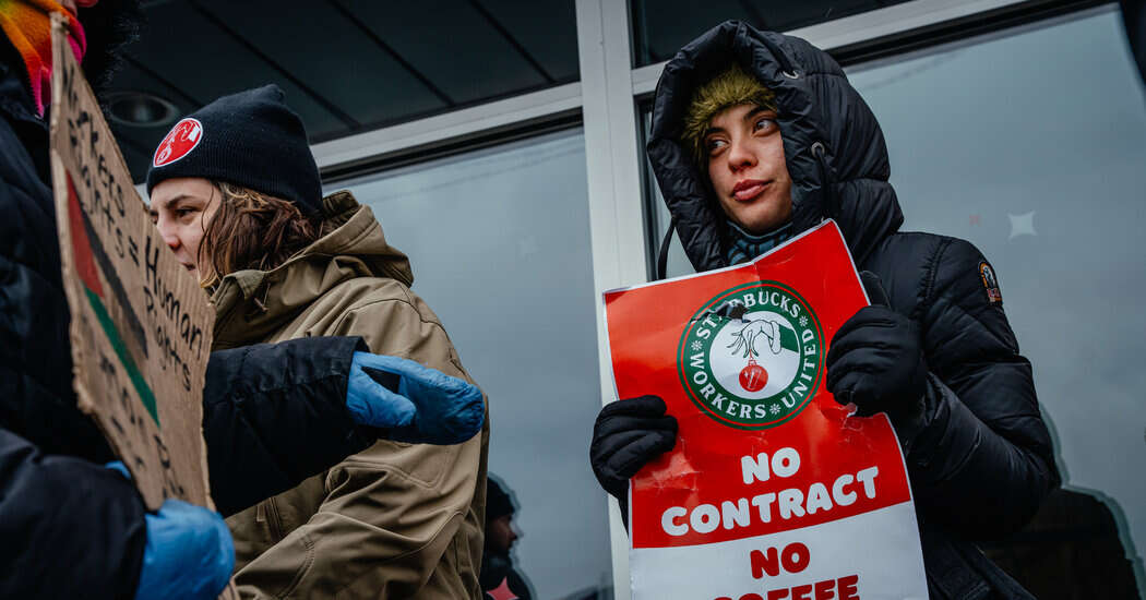 More Starbucks Store Workers Will Join Strike for Final Day