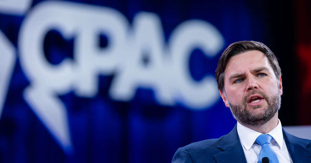 JD Vance, at CPAC, Defends His Munich Speech and Trump’s Policy Barrage