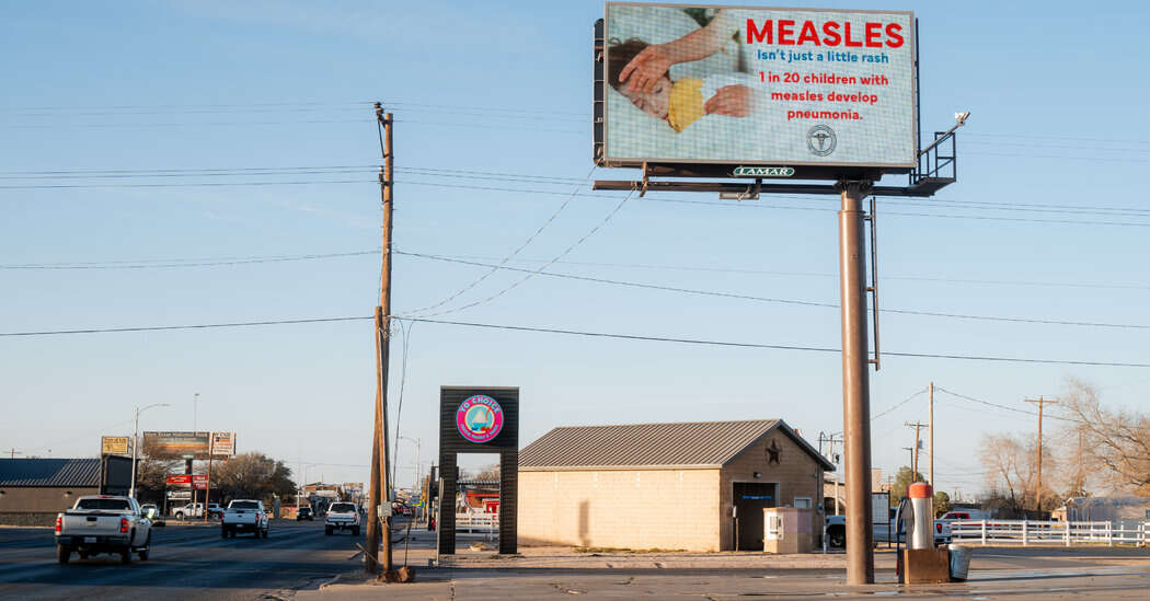 C.D.C. Sends ‘Disease Detectives’ to Texas for Measles Outbreak