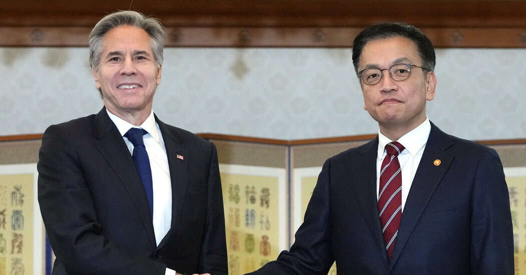 In Seoul, Blinken Bolsters Alliance Amid Challenges to Democracies