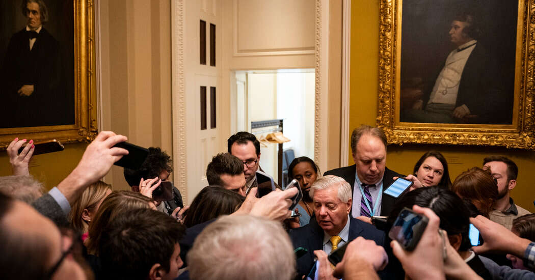 The Senate G.O.P. unveils its own budget plan, teeing up a fight with the House.