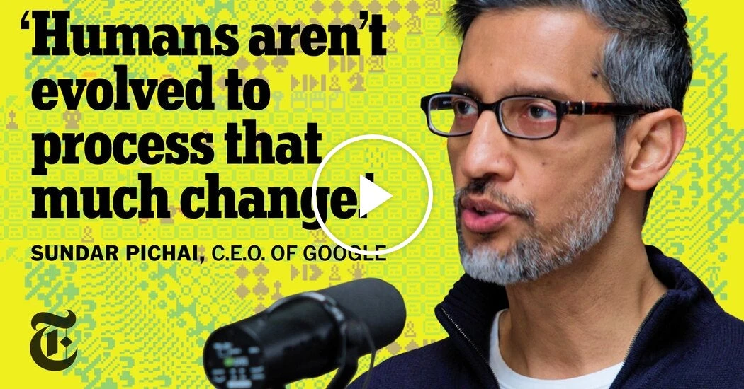Sundar Pichai on the A.I. Race, Agentic Coding and Future of Search