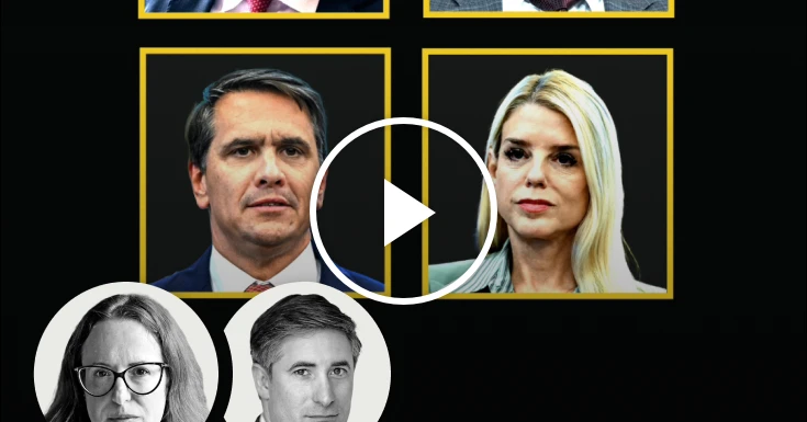 How Trump’s Team Navigated the Epstein Files Without Him