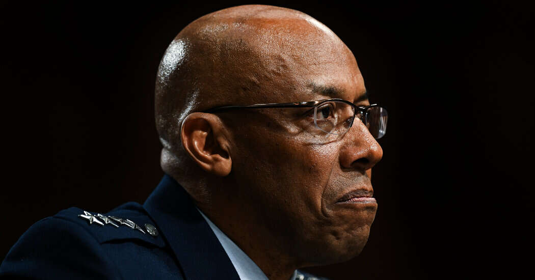 Trump’s Firing of Gen. Charles Q. Brown May Have Roots in George Floyd Protests