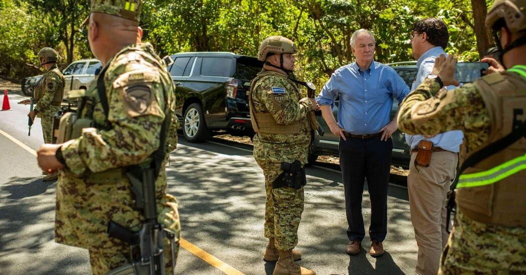 Chris Van Hollen Turned Away From El Salvador Prison by Military