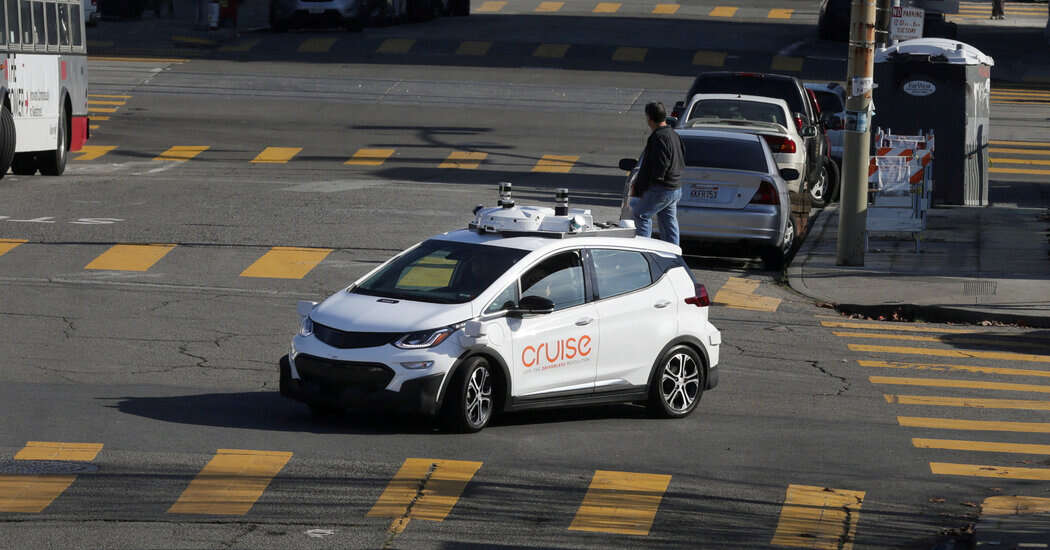 G.M. Reaches $1.5 Million Fine After Self-Driving Taxi Accident