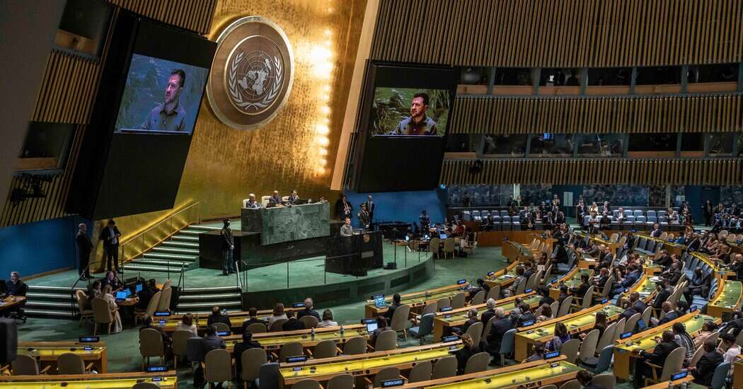 At U.N. Conference, Global Crises Collide With Fraught American Politics