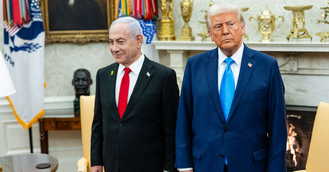 For Trump and Netanyahu, Similar Strategies With Similar Goals