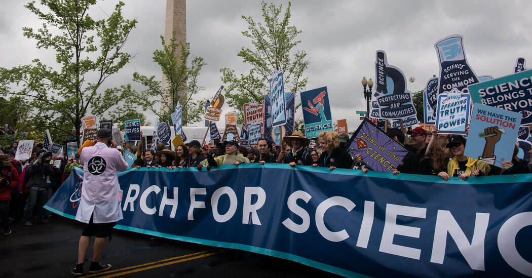 Hit by ‘Gut Punches,’ Scientists Band Together to Protest Trump