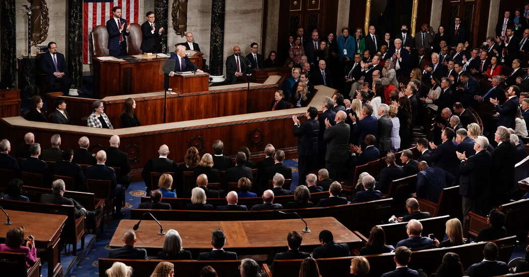 Read the Full Transcript of President Trump’s Speech to Congress