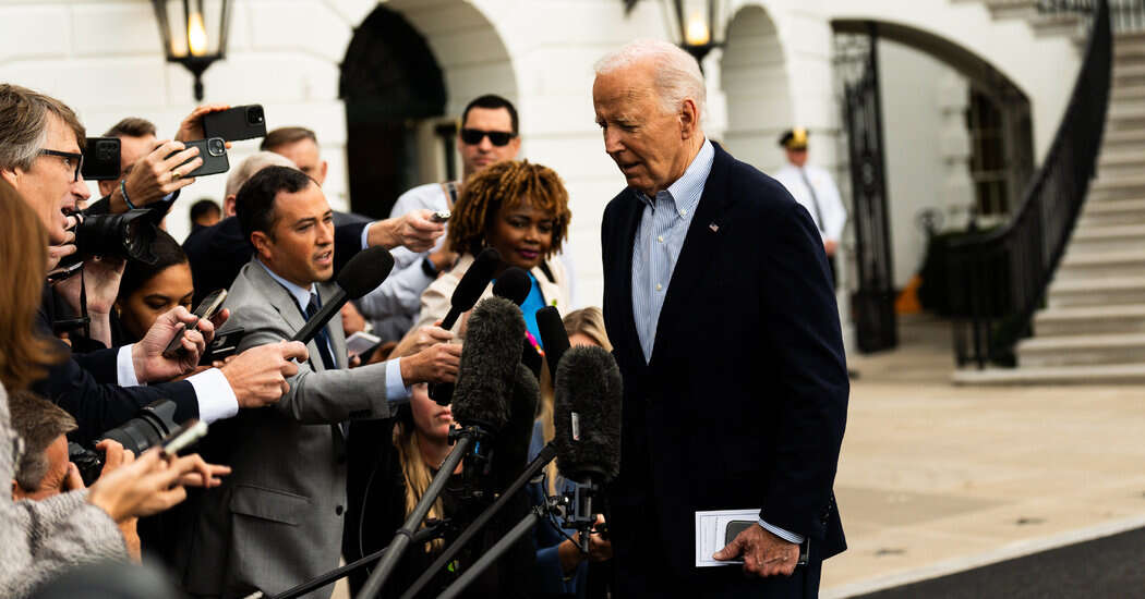 How 2 Offhand Remarks by Biden Caused Waves in the Markets and the Middle East