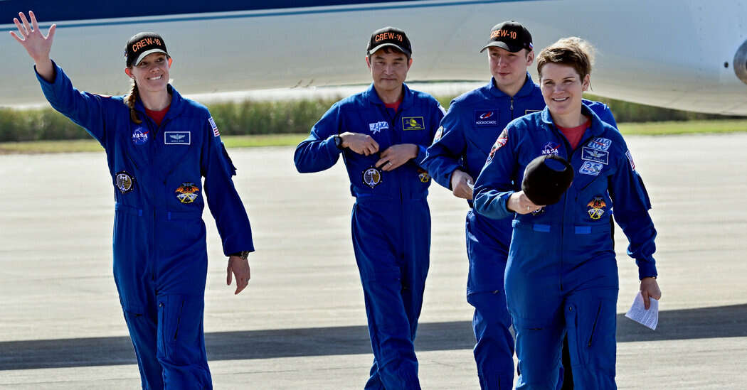 SpaceX to Launch Crew-10 Astronauts for NASA to the I.S.S.: How to Watch