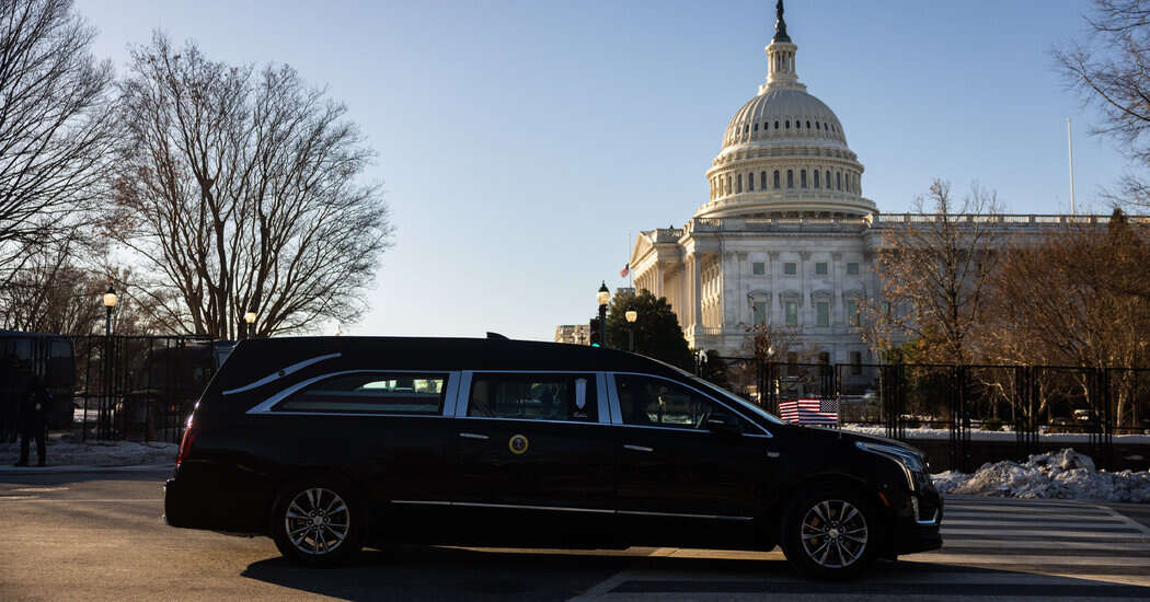 Carter will be buried later at his Georgia home. Here’s the latest.