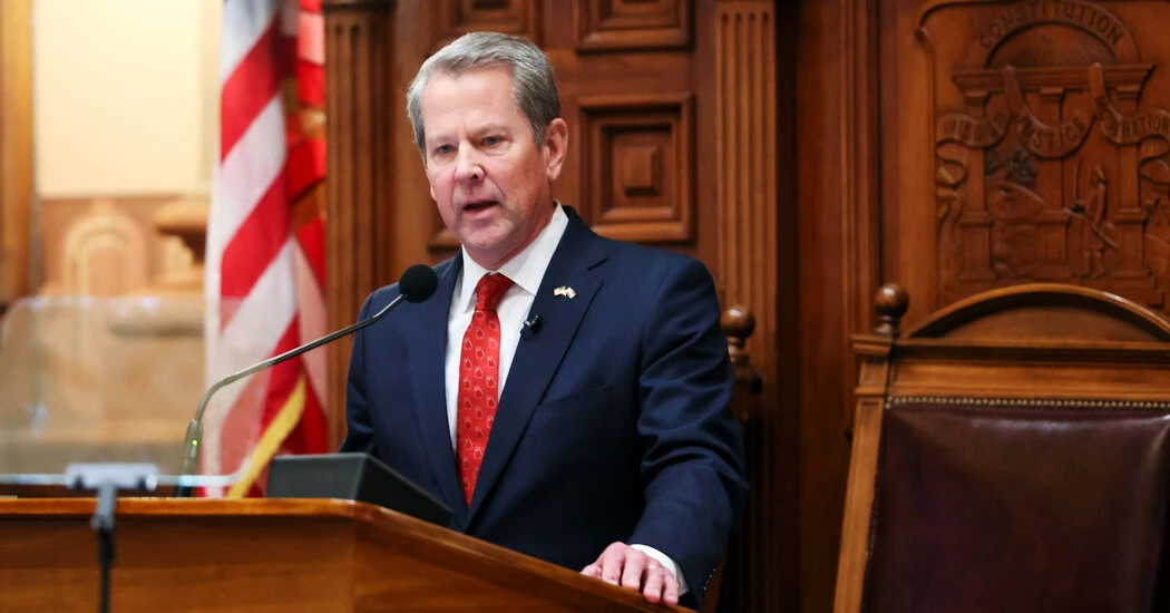 Brian Kemp Won’t Run for Senate in Georgia, Giving Ossoff a Lift