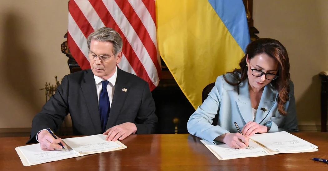 Ukraine Takes First Step Toward Carrying Out Minerals Deal With U.S.