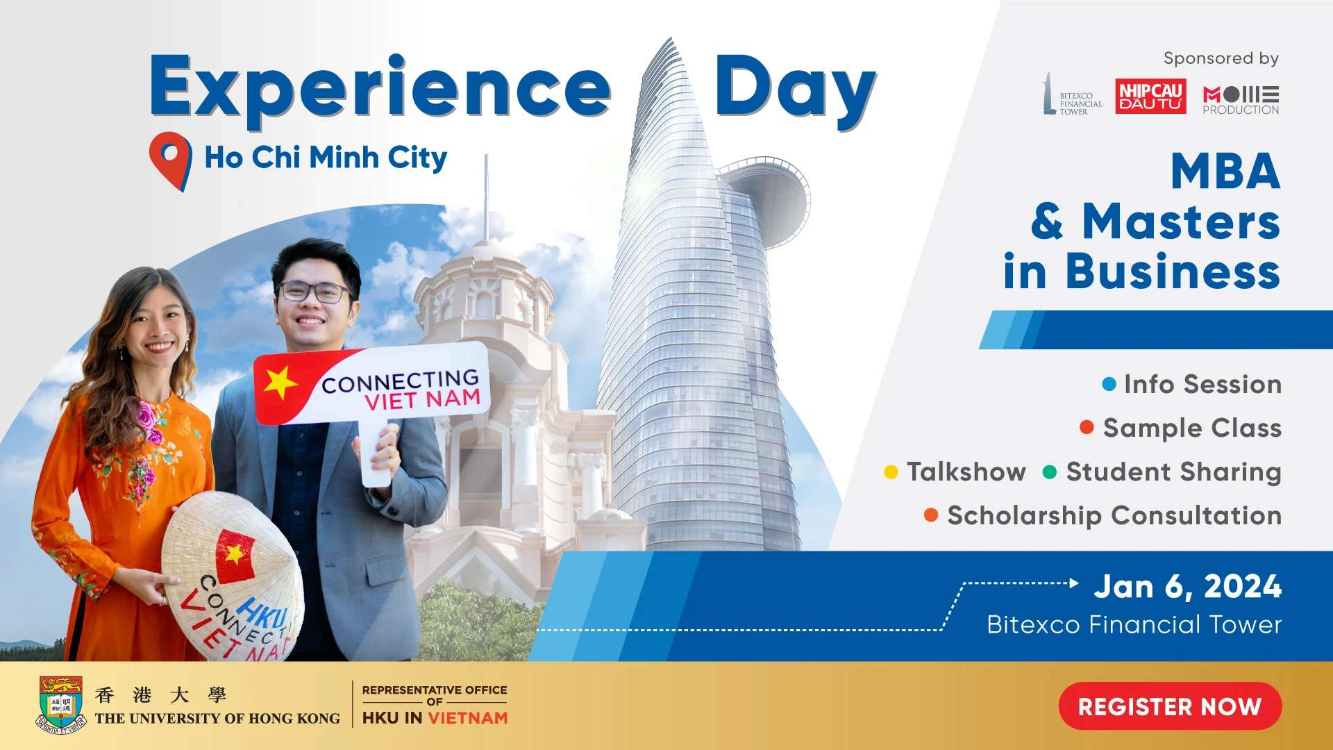 Trải nghiệm học tập đẳng cấp tại ngôi trường đại học Top 26 thế giới cùng HKU Experience Day 2024