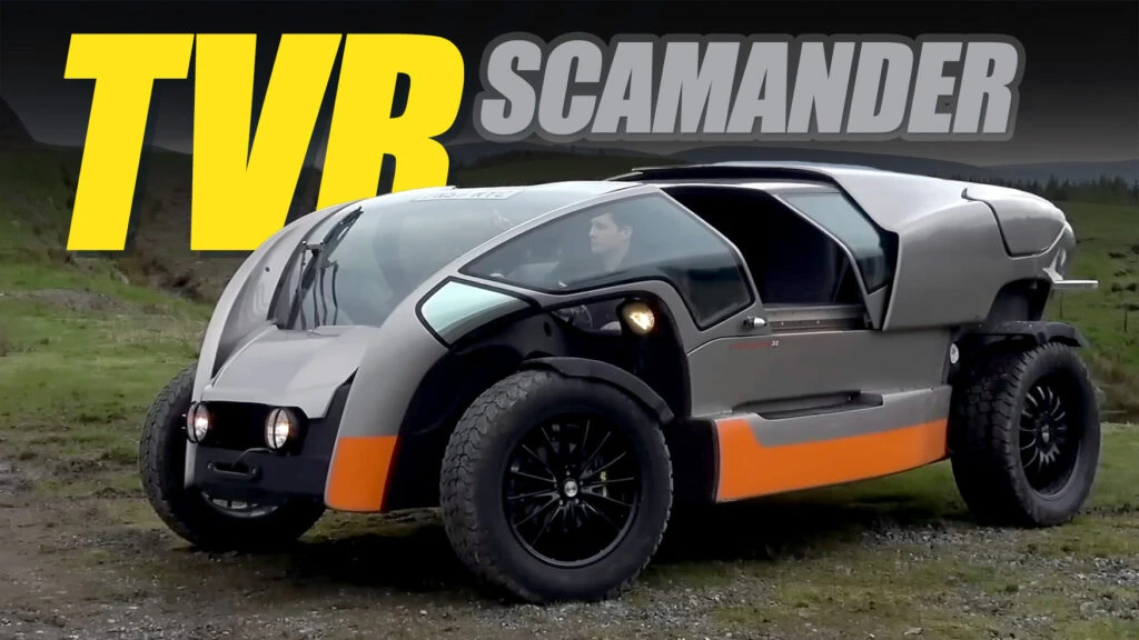 Wild TVR Scamander Amphibious Prototype Is Now Somehow Road Legal
