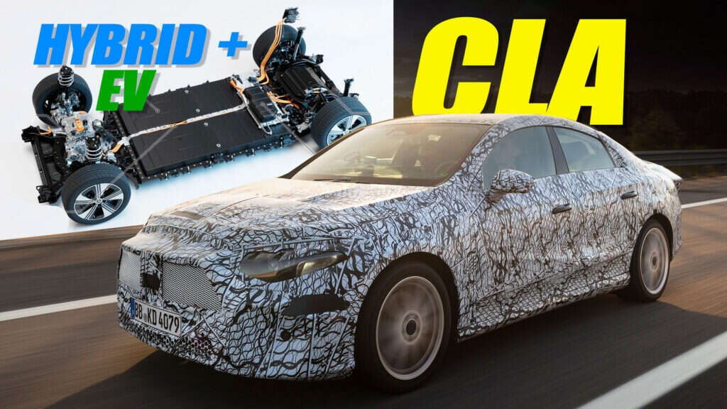 Mercedes Details New CLA’s Two EV And Three Hybrid Powertrains