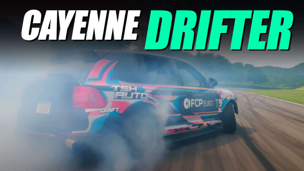 This LS2-Powered Porsche Cayenne Drift Car Will Get You All Fired Up