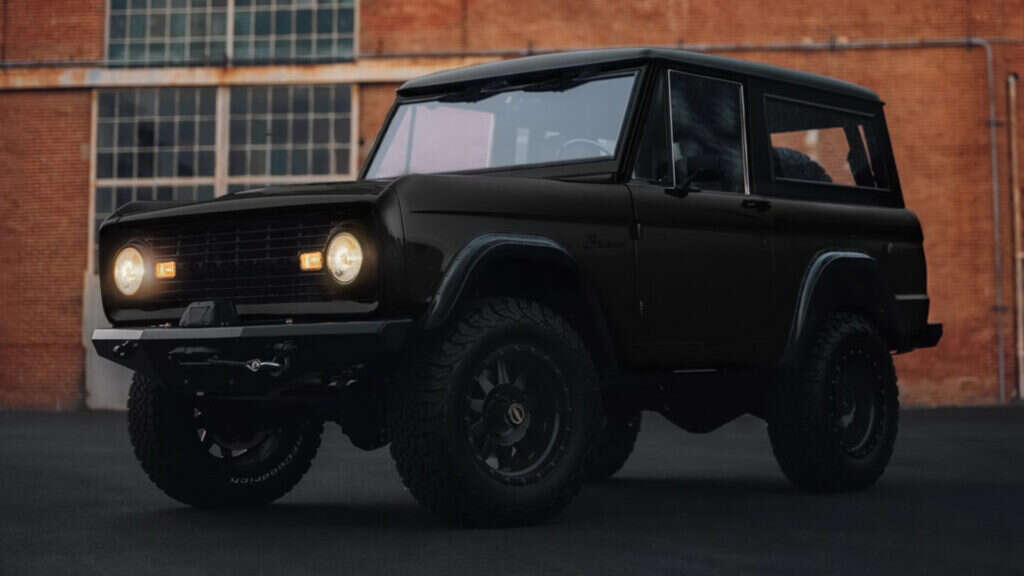 Kindred Motorworks’ Latest Bronco Restomod Is An All-Black Beast