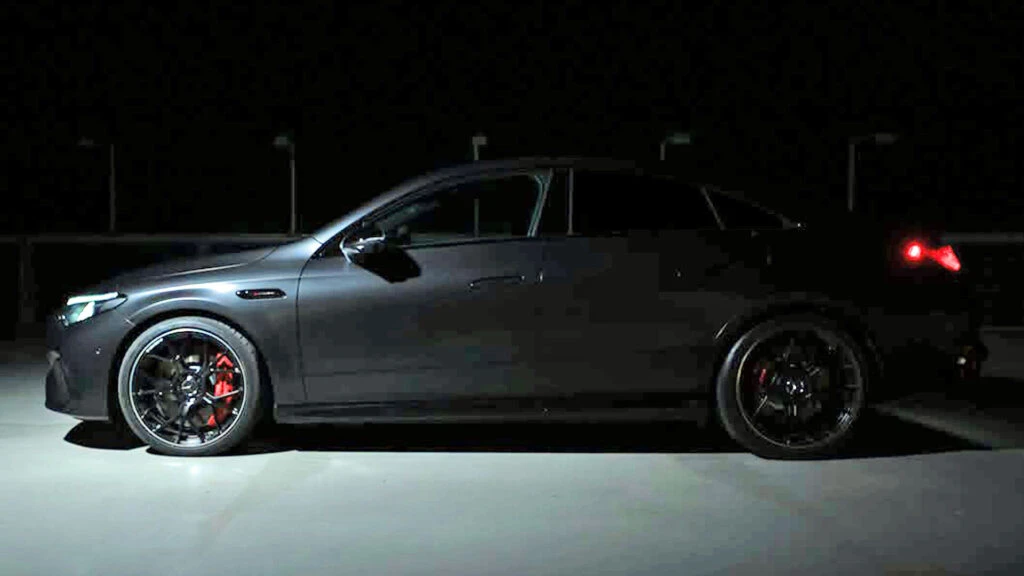 AMG’s New CLA EV Shows Its Red Calipers Before It Shows Its Numbers
