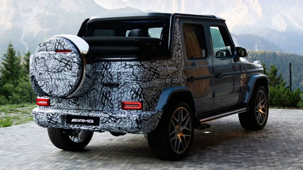 Mercedes-AMG’s G-Class Cabrio Is A Convertible That Doesn’t Fully Convert