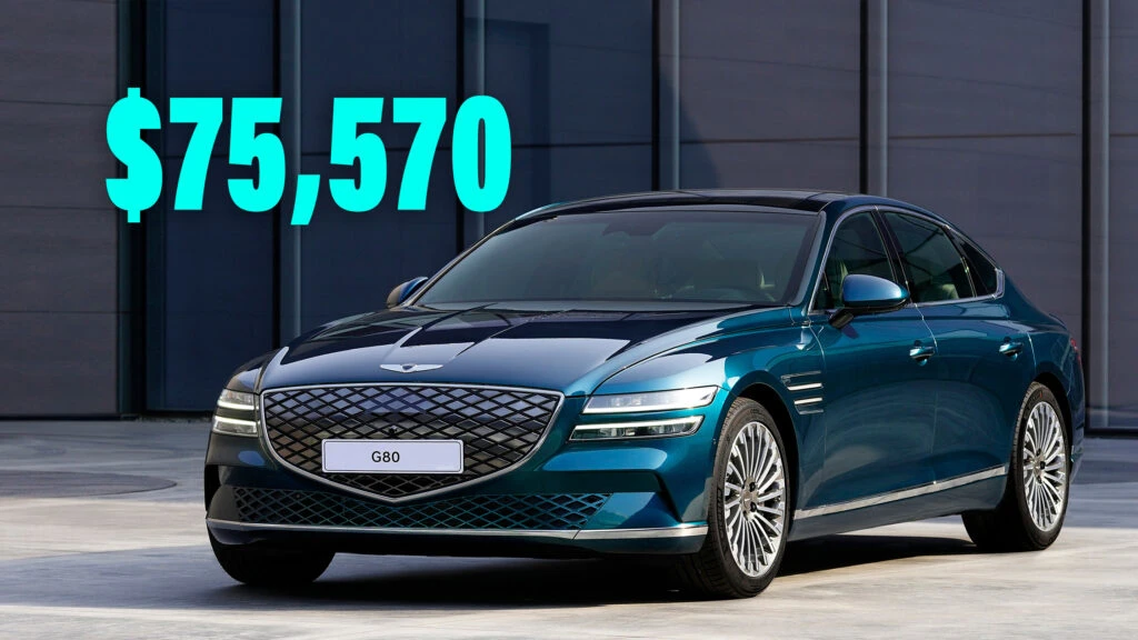 Genesis Launches New Entry-Level G80 Electrified Starting At $75,570