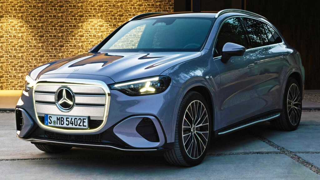 All-Electric Mercedes GLC Has A Grille Big Enough To Swallow BMW