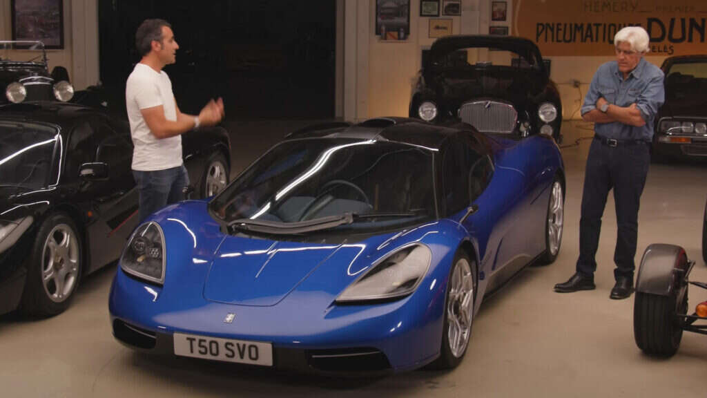 The Gordon Murray T.50 Is Jay Leno’s Type Of Supercar