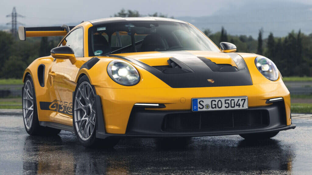 Porsche 911 GT3 RS’s Custom Michelin Tires Cut 10-Seconds From Wet Lap Times