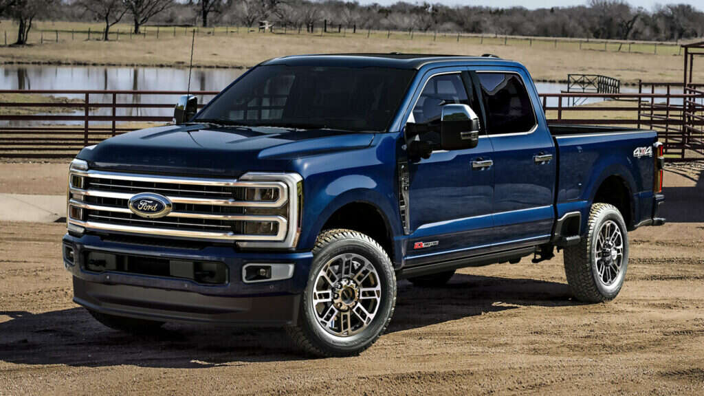 2025 Ford F-Series Super Duty Puts The 7.3L V8 Behind A Hefty Paywall