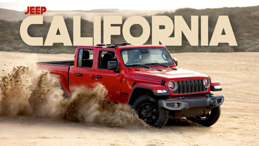 You’ll Have To Go To California To Get Jeep’s Latest Gladiator