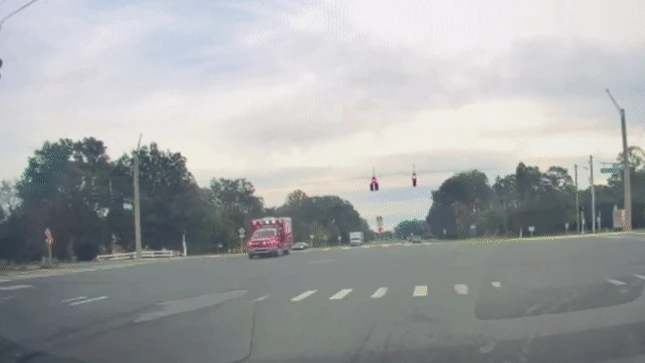 Ambulance Overturned In Multi-Car Crash Sends 15 To The Hospital