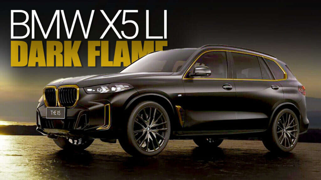 BMW X5 Li Dark Flame Limited Edition Is A Full-Spec SUV With Gold Accents For China