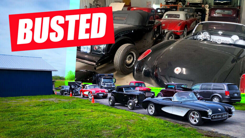 $3 Million Worth Of Stolen Classic Cars Found In Canadian Barn