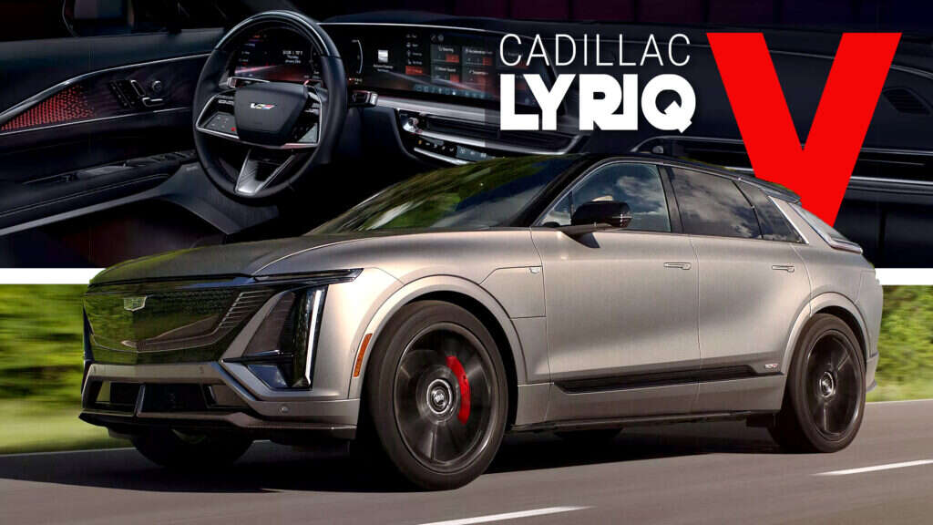 2026 Lyriq-V Boasts 615 HP, Is The Quickest Cadillac Ever