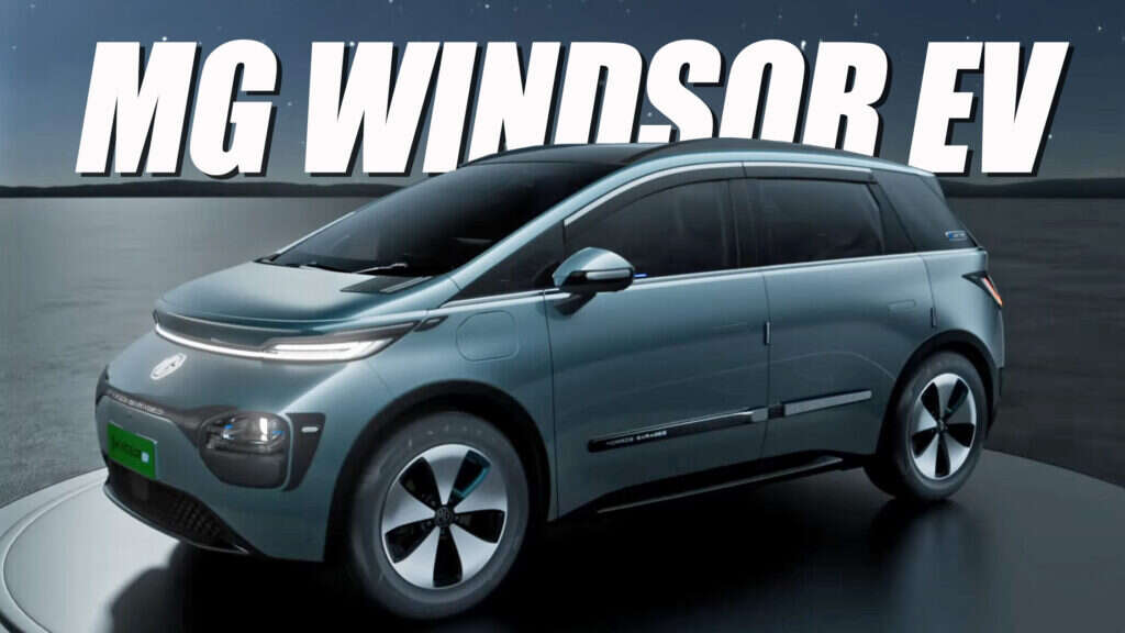 MG Windsor EV Is A Rebadged Chinese CUV For India With A Pay-Per-Km Battery