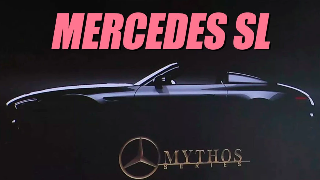 Mercedes SL Mythos To Be Shown To Customers Next Month