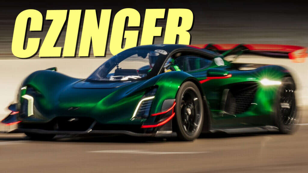 The Czinger 21C Has Already Reclaimed The Laguna Seca Lap Record From Koenigsegg