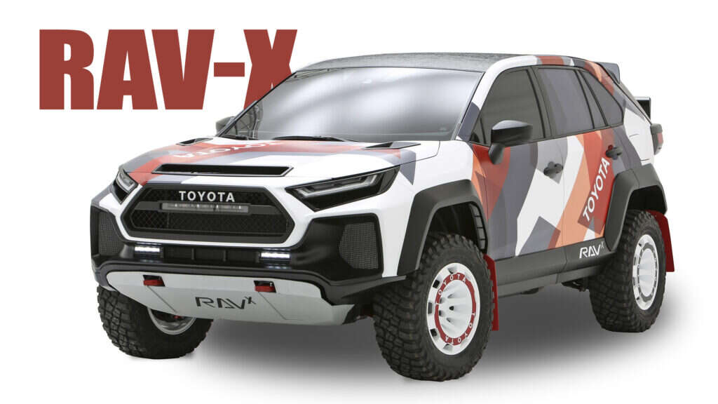 Dakar-Themed Toyota RAV-X Concept Could Hint At A Rugged Version Of The Next-Gen RAV4