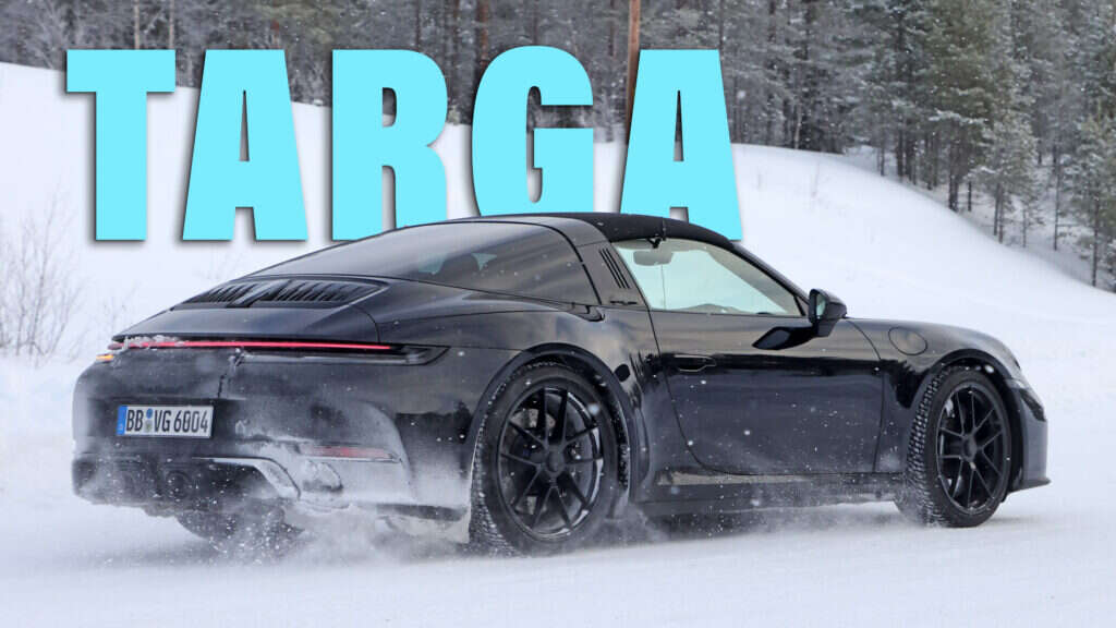 Facelifted Porsche 911 Targa Is Getting Ready For The Big 5-0