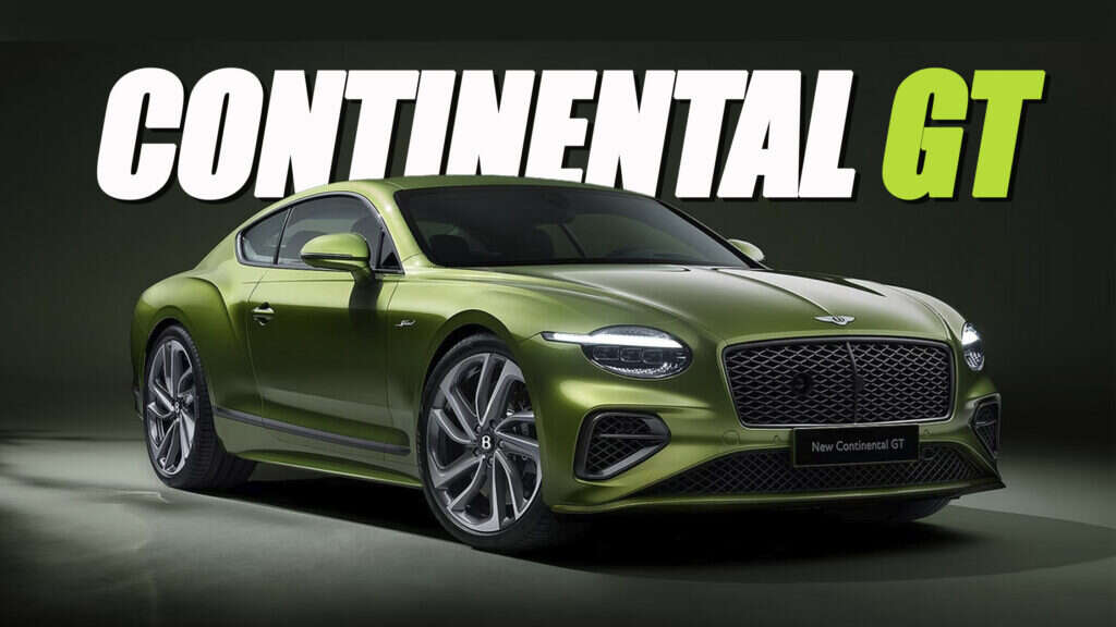 New Bentley Continental GT Goes PHEV With 771 HP, More Tech, And A Batur-Inspired Face