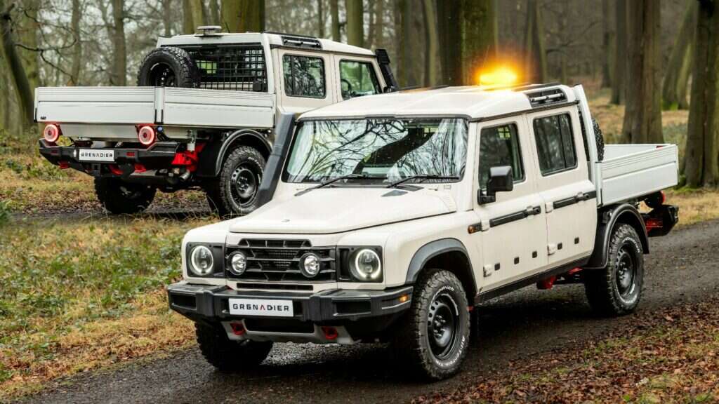 Ineos Grenadier Launched With A Chassis Cab As A Blank Canvas For Conversions