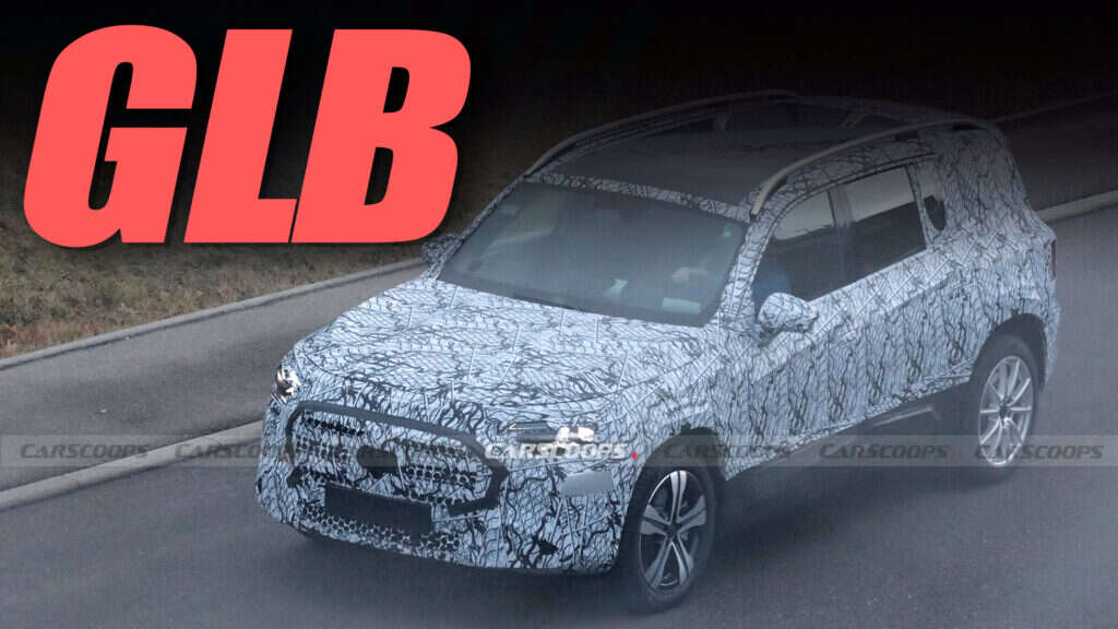 2026 Mercedes GLB EV Takes Shape On New, More Capable Platform