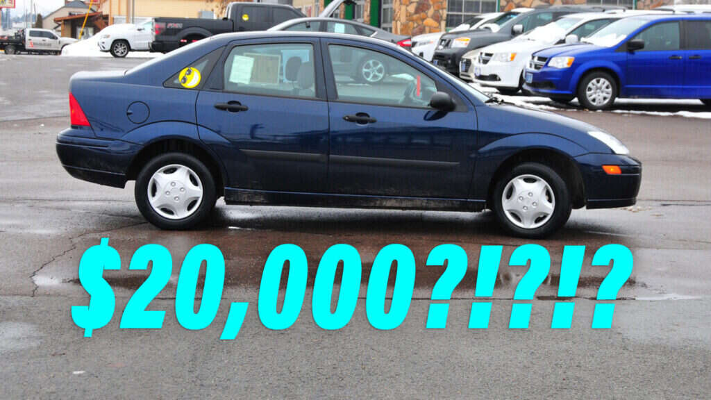 Will Anyone Pay $20,000 For This 2002 Ford Focus Driven Just 117 Miles?