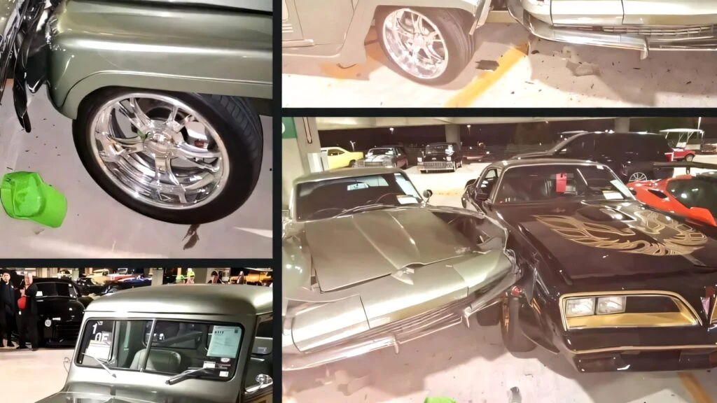 Texas Auction Turns Into Demolition Derby After Driver’s Foot Reportedly Slipped