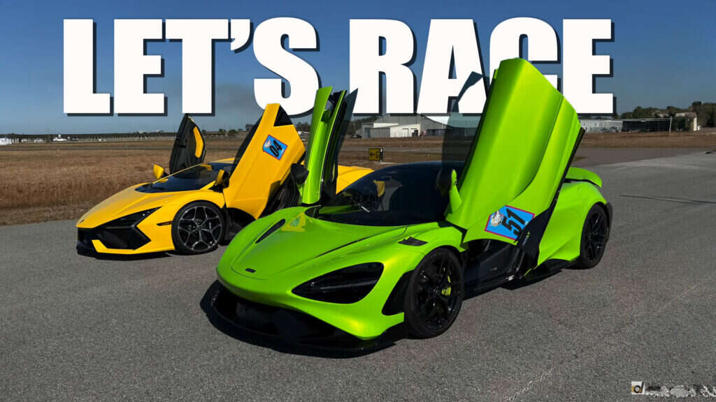 Lamborghini Revuelto Vs McLaren 765LT Drag Race Is A Riot