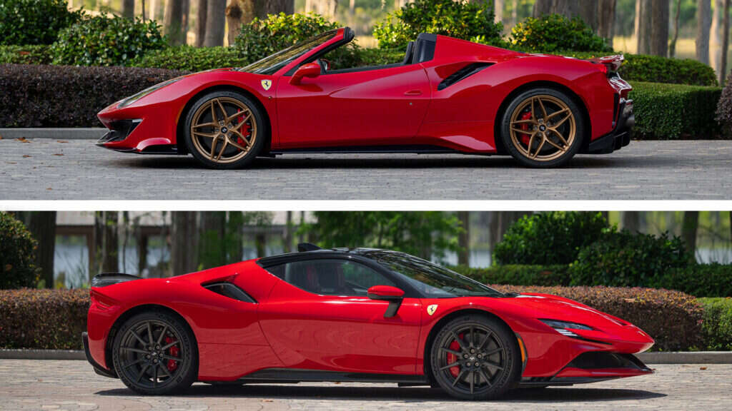 Would You Rather Spend $900k On A Ferrari 488 Pista Spider Or An SF90 Stradale?