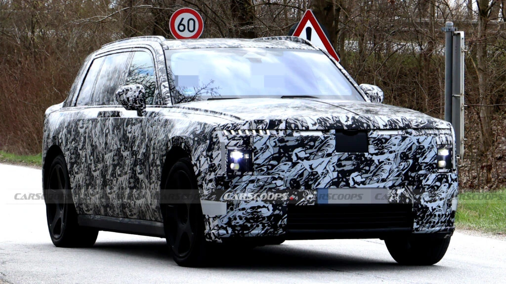 Rolls-Royce’s Electric SUV Revives A Long-Forgotten Hood Design